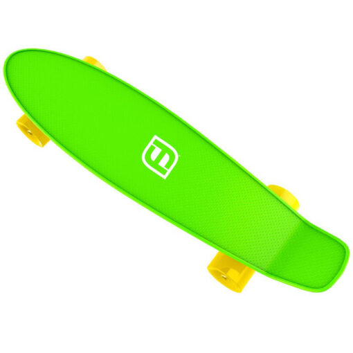Мини скейтборд за деца - зелен