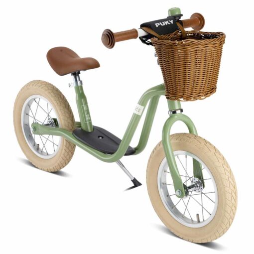 зелено колело за баланс в ретро стил