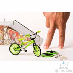Играчки за пръсти мини колело BMX - зелено