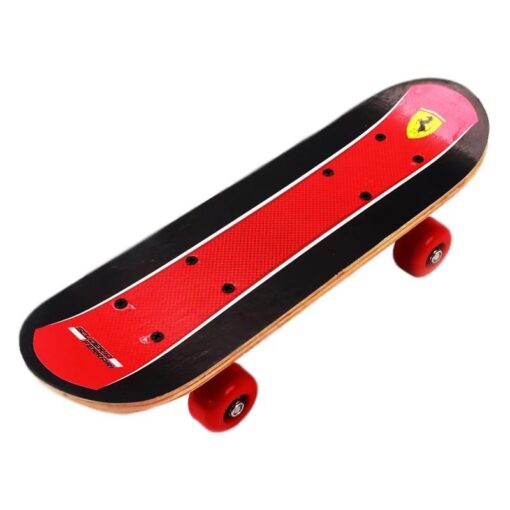 мини скейтборд Ferrari в червено