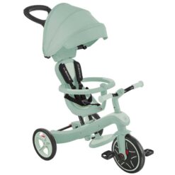 Детска триколка 4 в 1 GLOBBER EXPLORER TRIKE ECOLOGIC със сенник в цвят пистачио