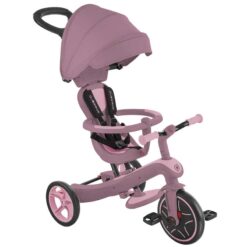 Детска триколка 4 в 1 GLOBBER EXPLORER TRIKE ECOLOGIC със сенник в цвят бери